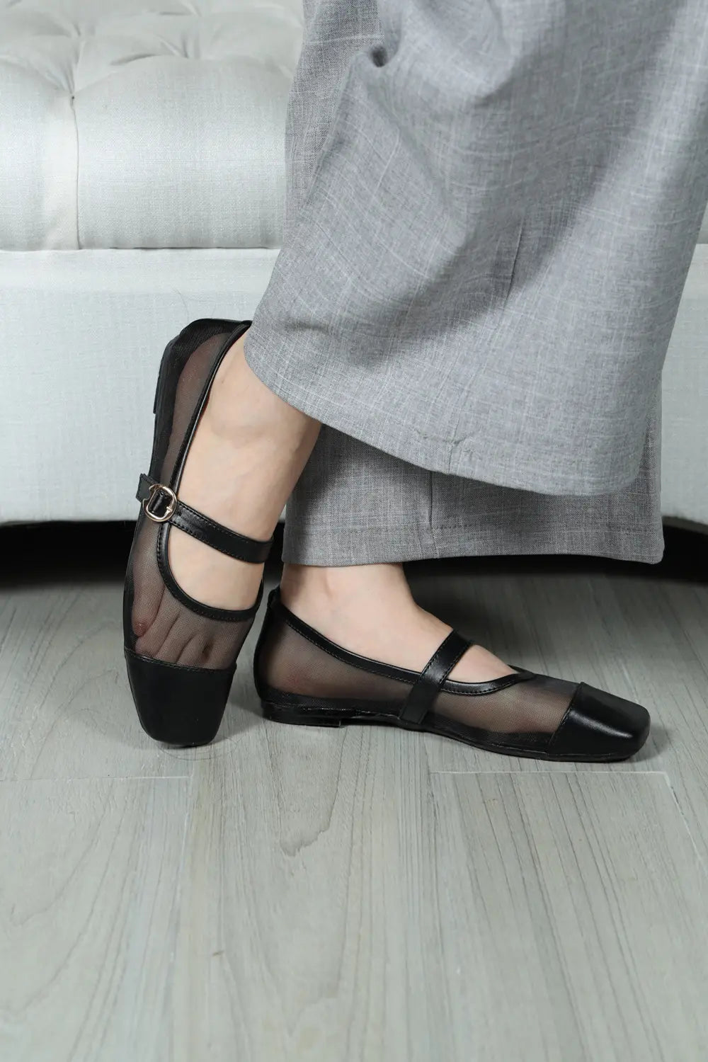 Solene Mary Janes Black