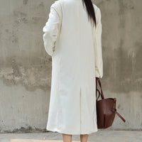 Levante Long Coat White