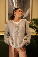 Primrose Oversized Sweater Grey