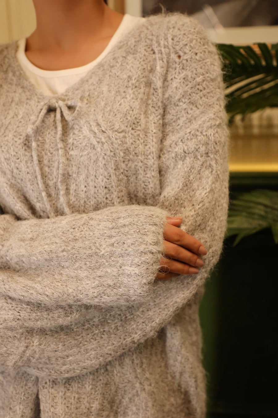 Primrose Oversized Sweater Grey