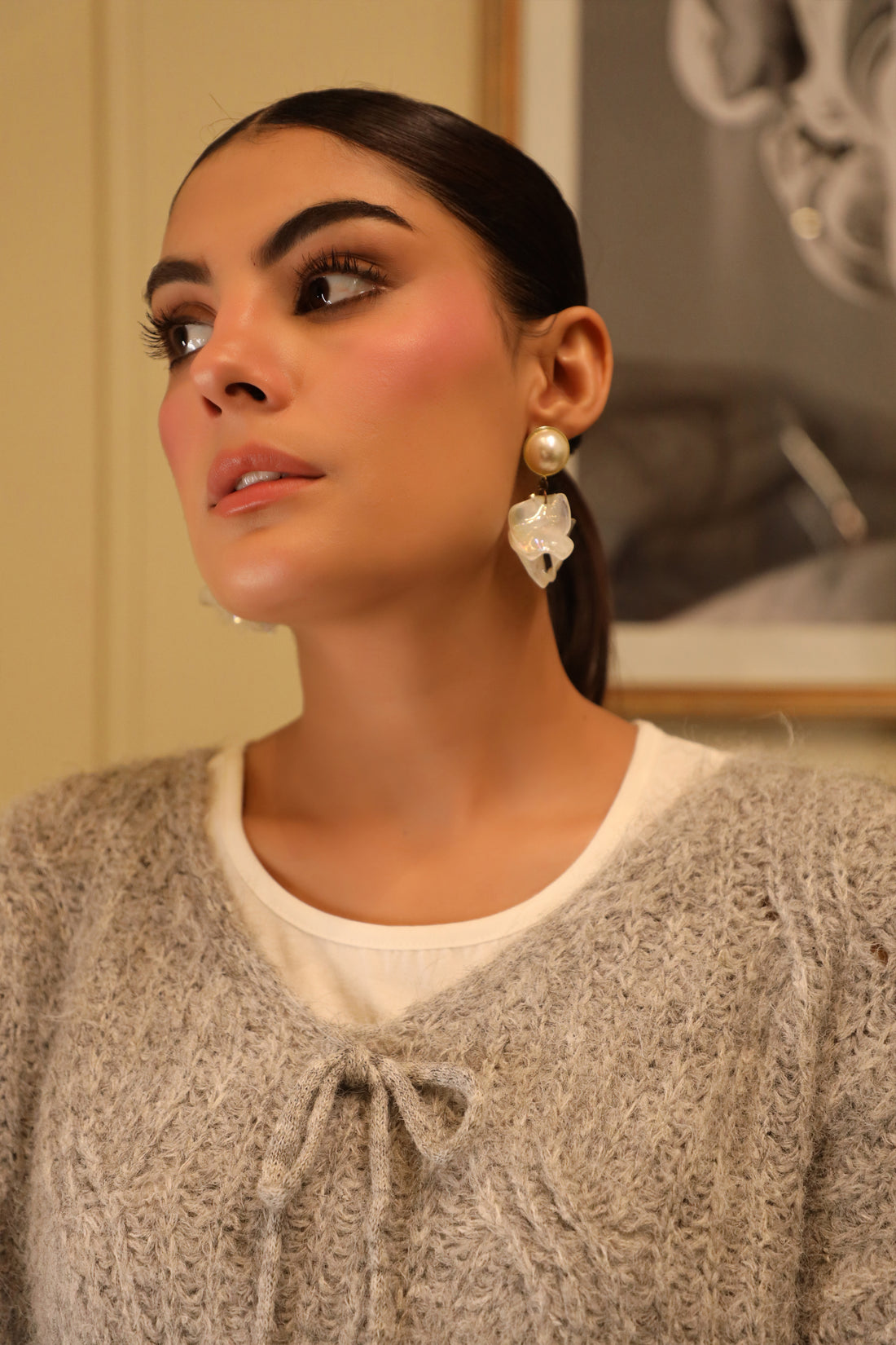 Primrose Oversized Sweater Grey