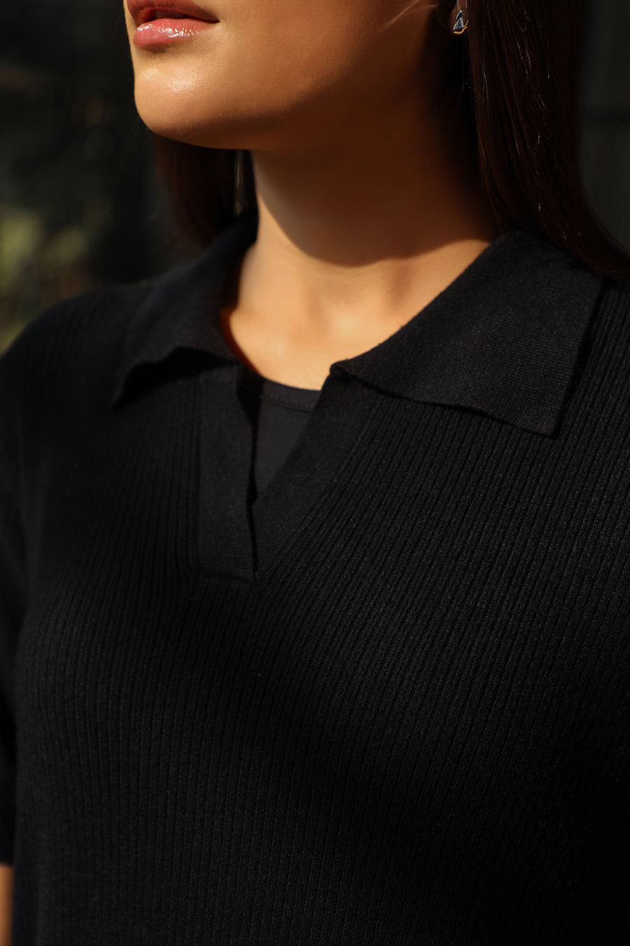 Rowan Sweater Dress Black