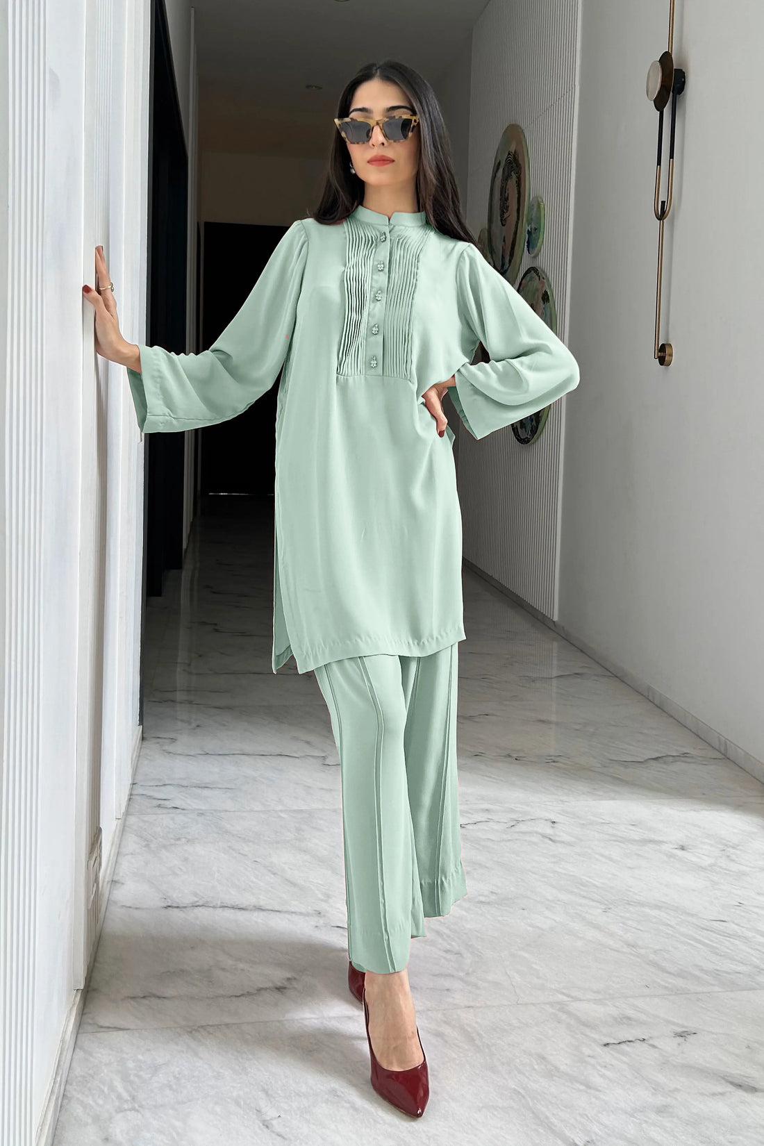 Enchant Belle Co-ord Set Mint