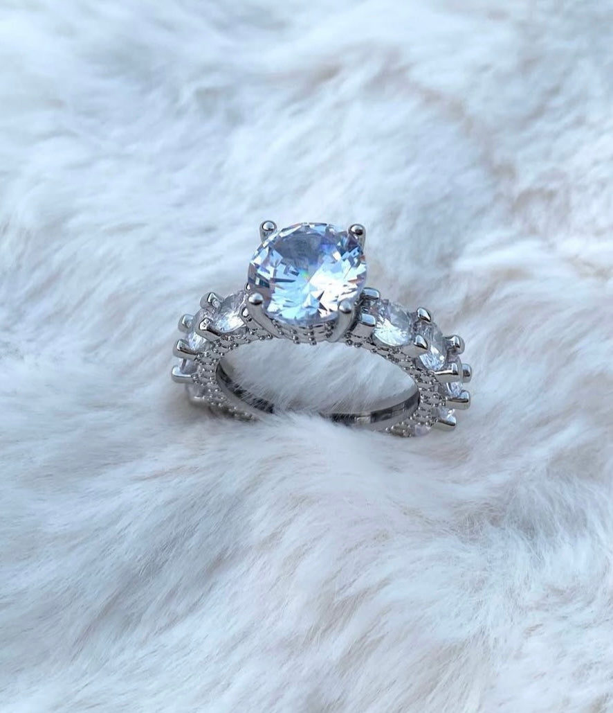 June Zircon Ring