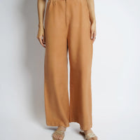 Belbes Flared Pants Tan