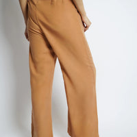 Belbes Flared Pants Tan