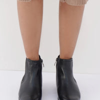 MERINO ANKLE BOOTS BLACK