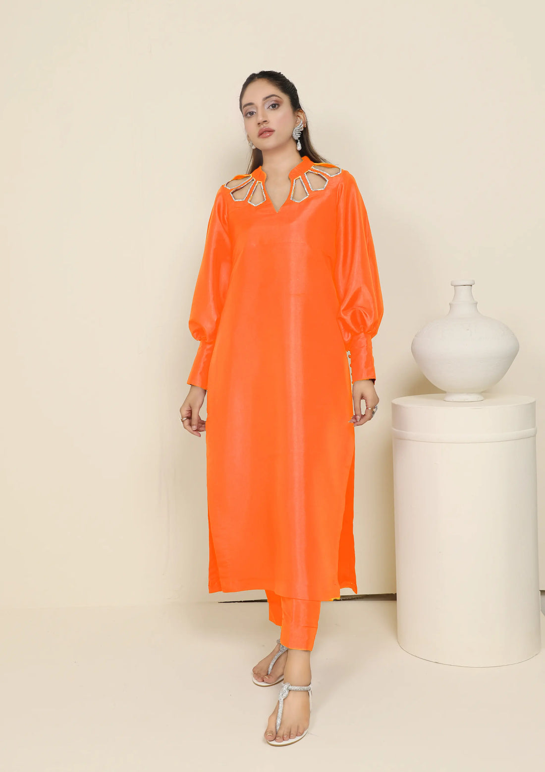 Celeste 2-Pc Outfit  Orange