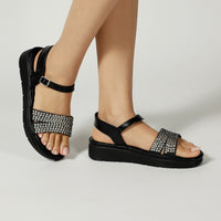 Arizona Platform Sandals Black