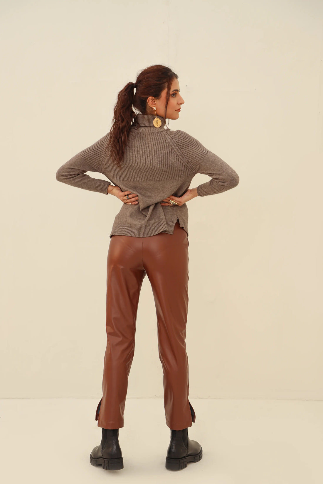 Audrey Leather Pants