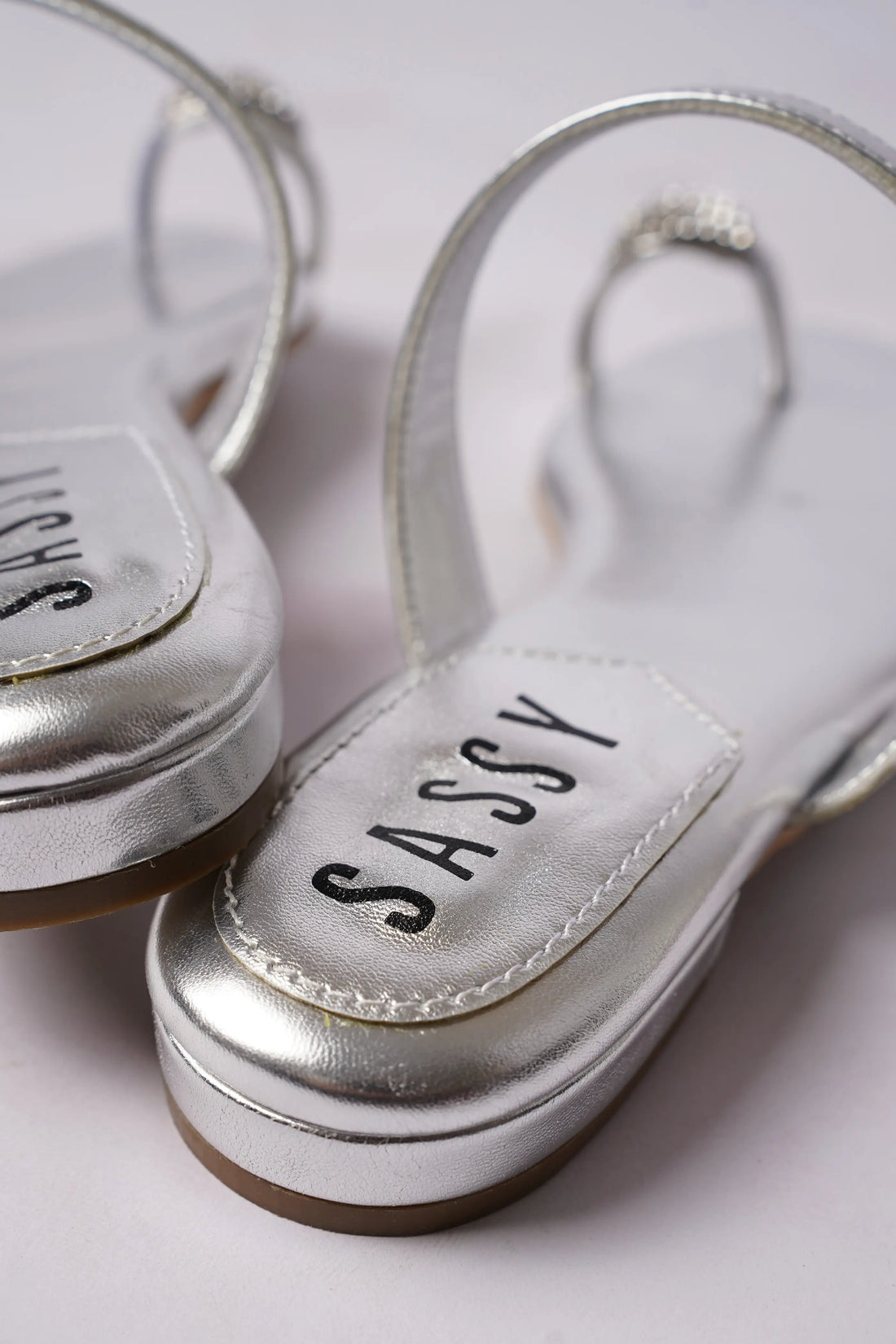 Palermo Jewel Thong Silver