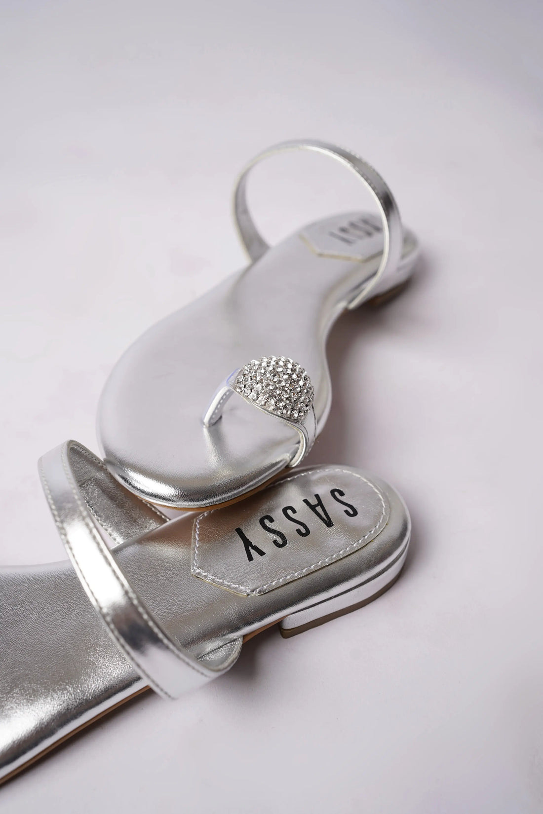 Palermo Jewel Thong Silver