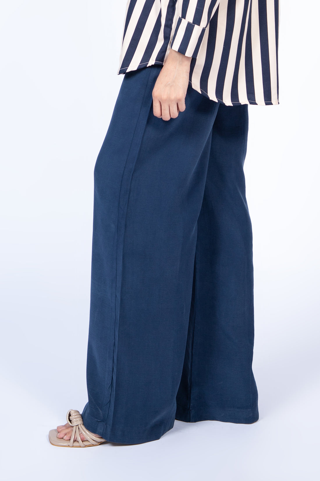 Seoul wide leg Pants Blue