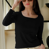 Parisian Square Shirt Black