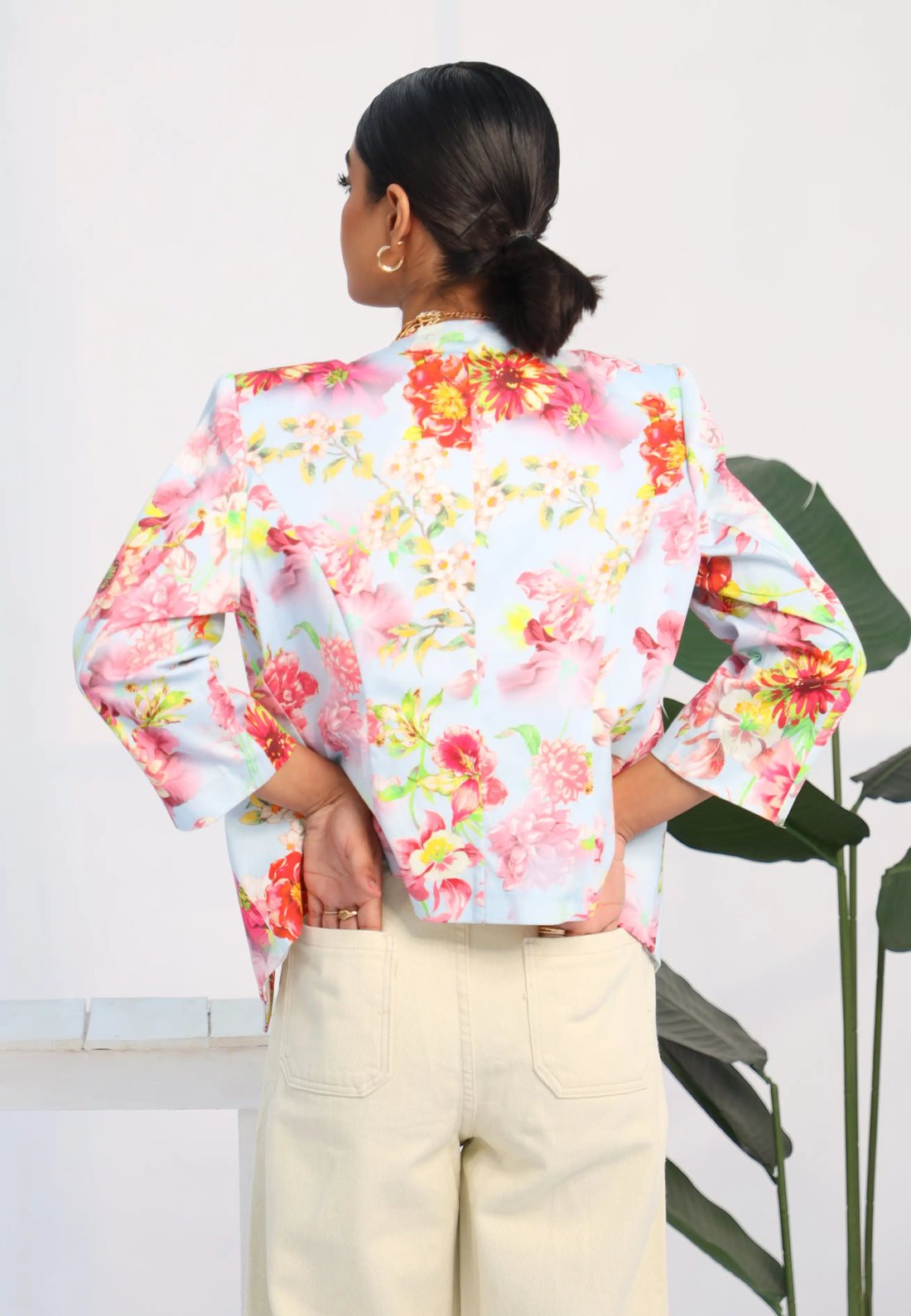 Poppy Blazer pastel Blue