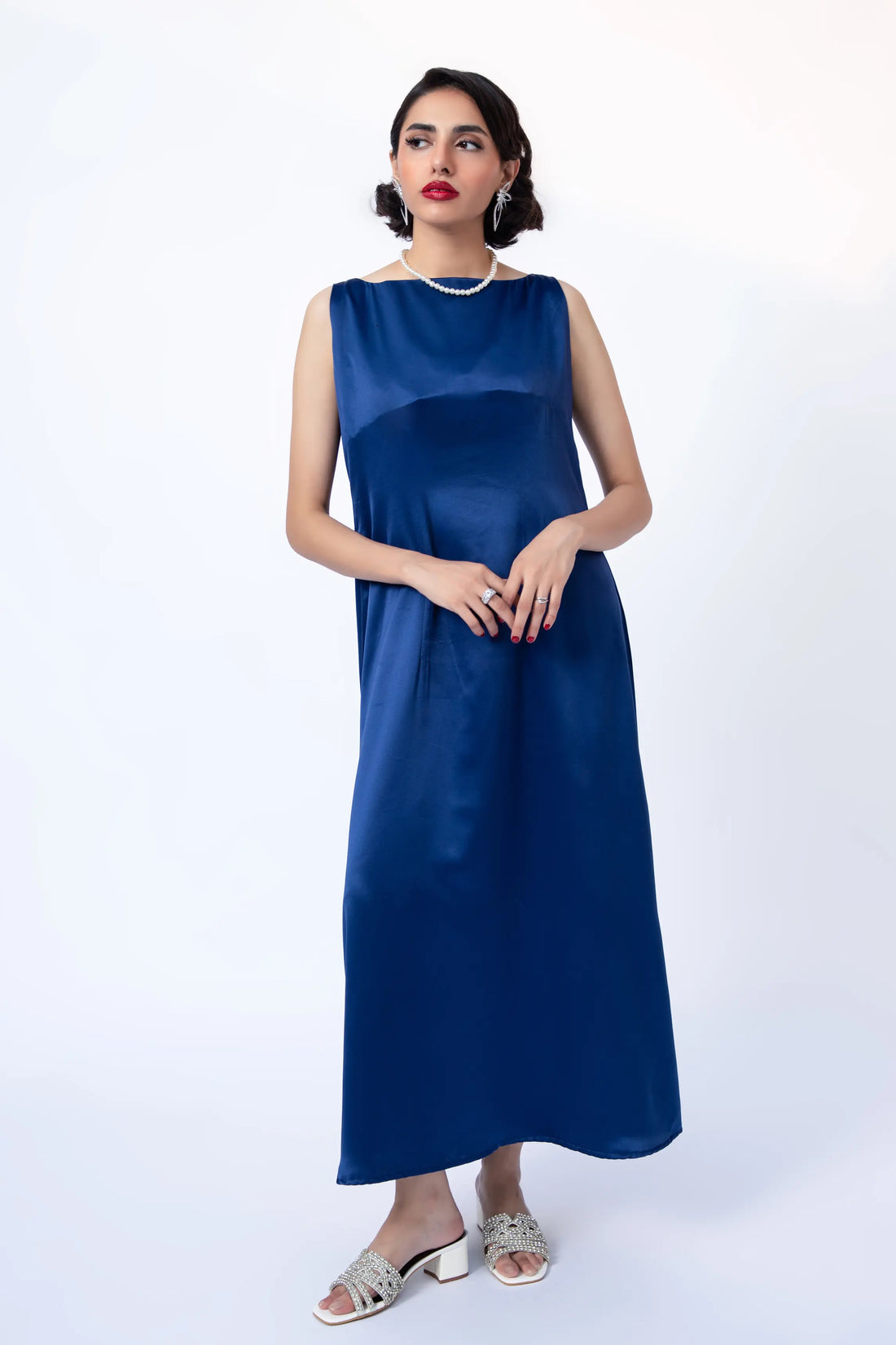 Elysian Gown Electric Blue