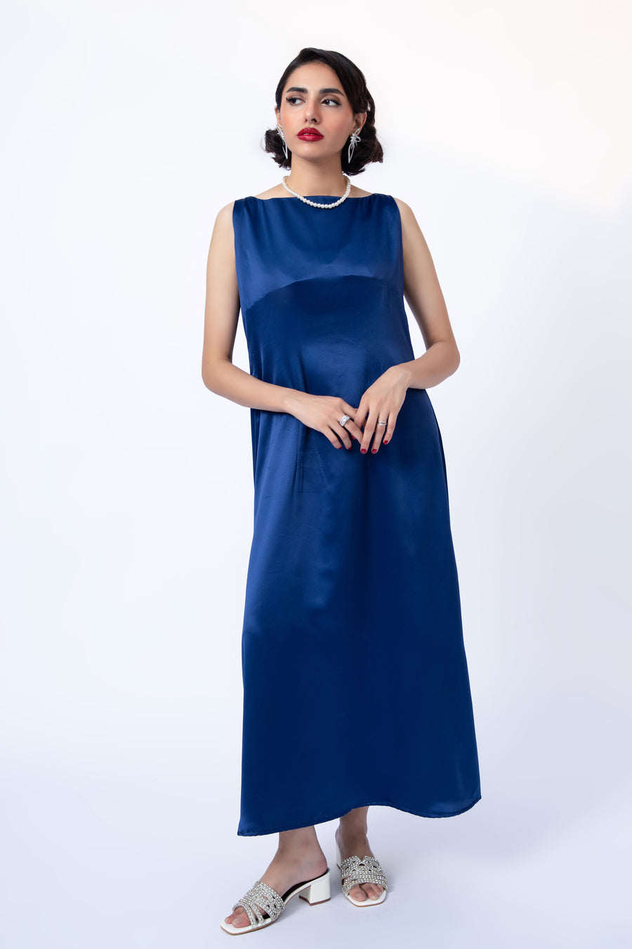 Elysian Gown Electric Blue (5 days Delivery)