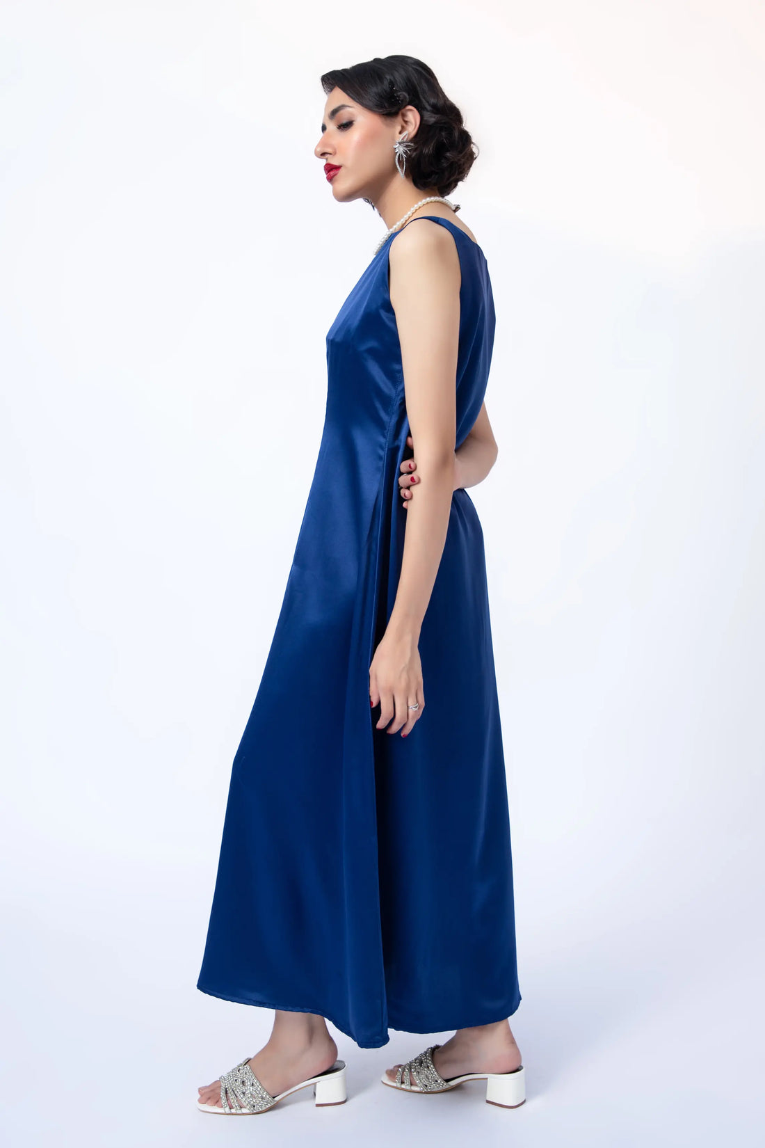 Elysian Gown Electric Blue