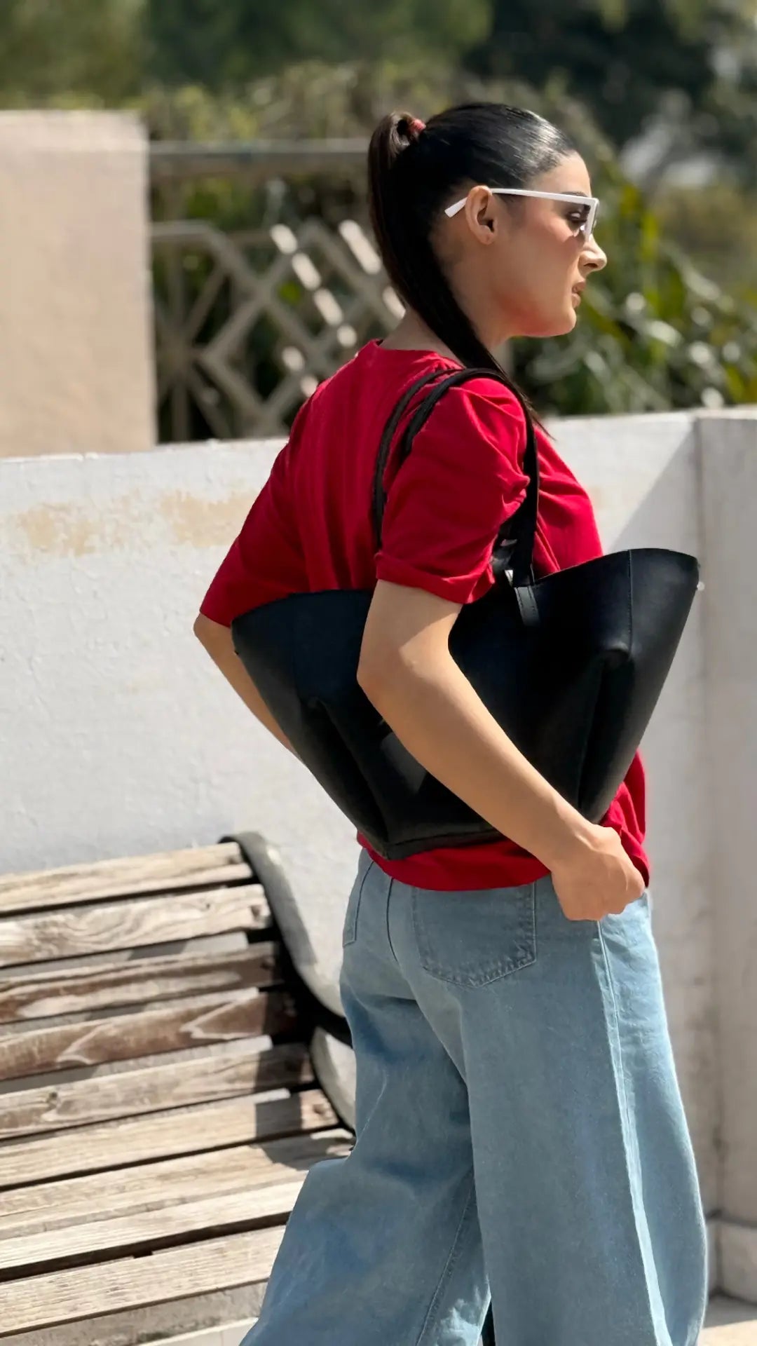 Mexico over sized Tee Red