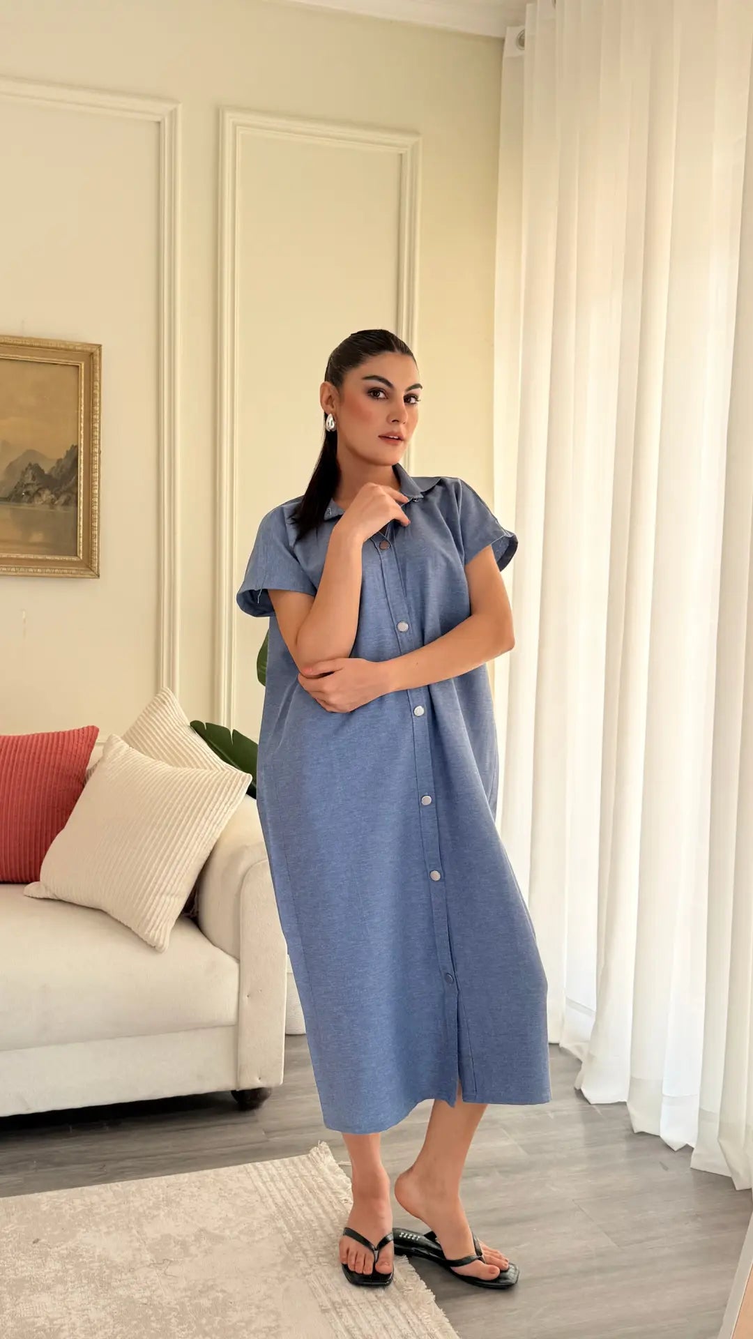 Parker Denim Shirt Dress