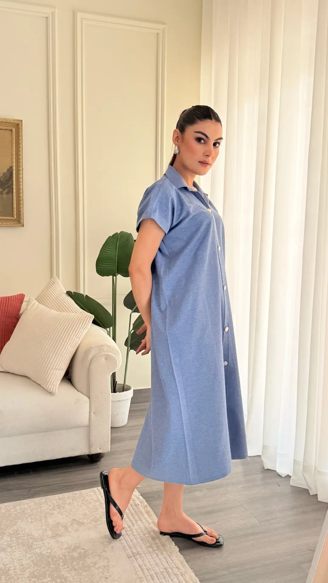 Parker Denim Shirt Dress