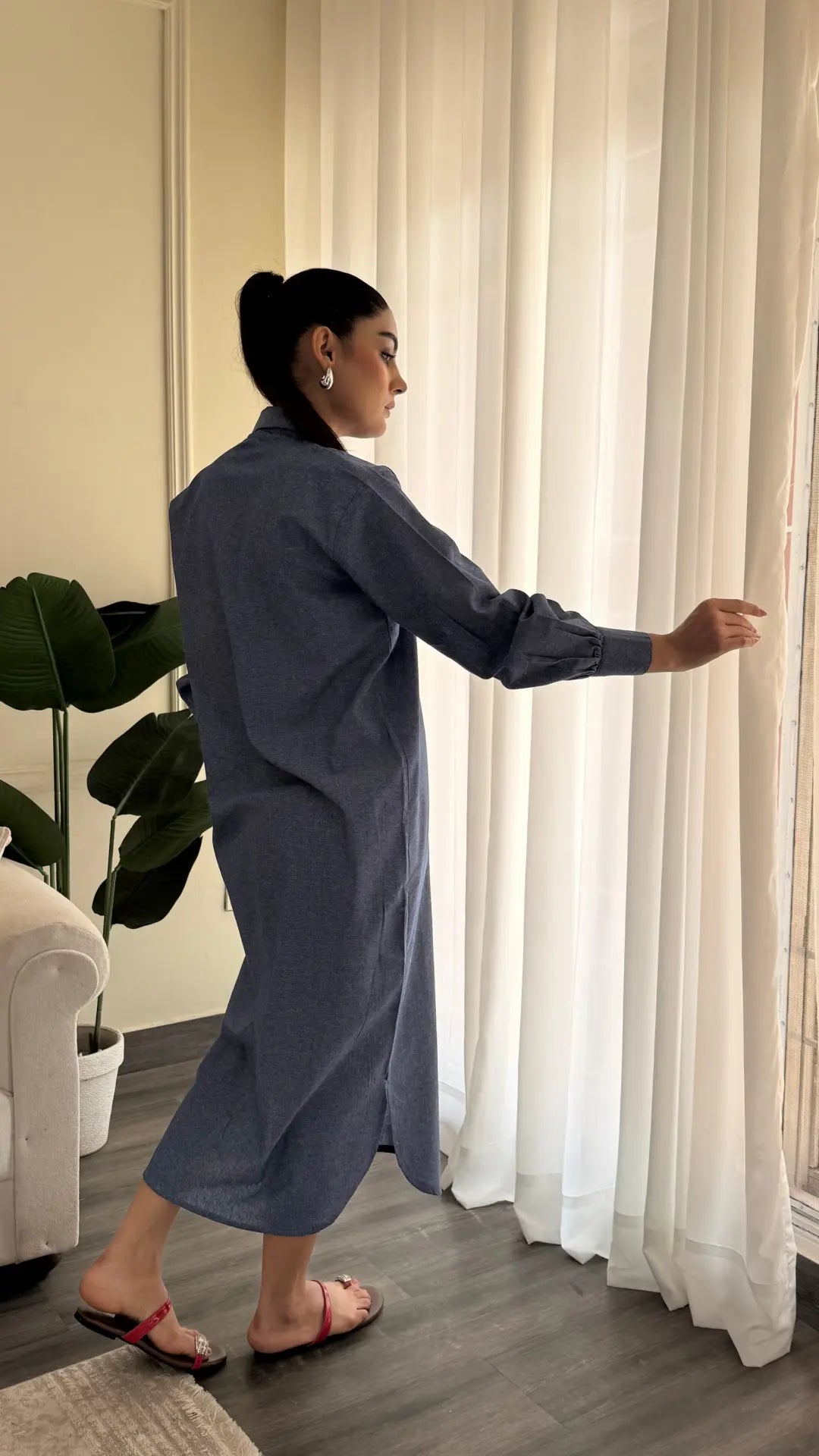 Rio Denim Shirt Dress