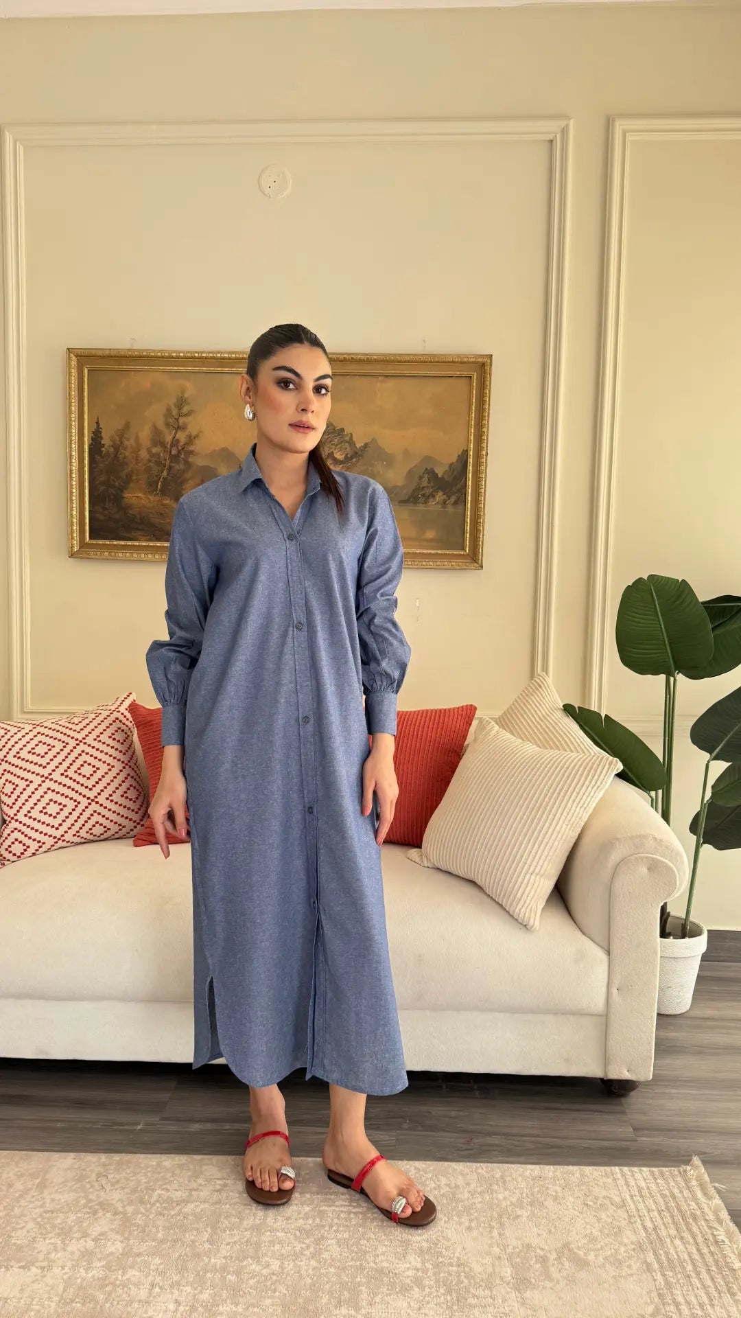 Rio Denim Shirt Dress