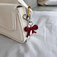 Ribboned Up cherry keychain