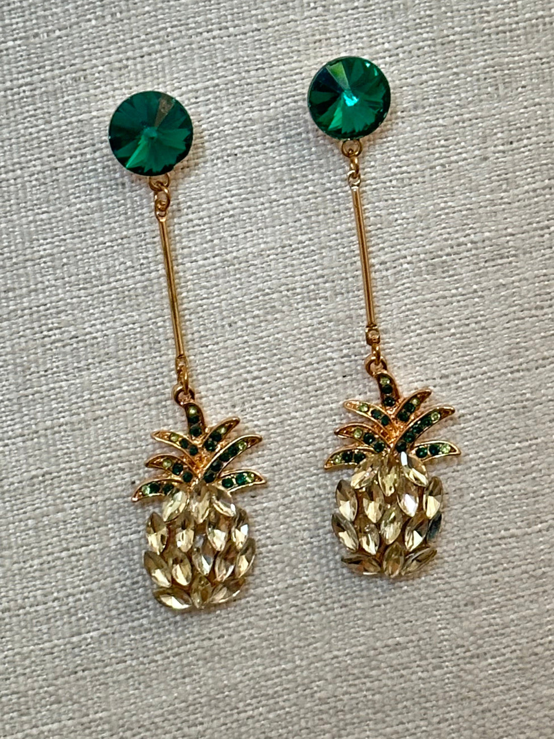 ananas earrings