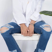 Larson Ripped Skiny Jeans