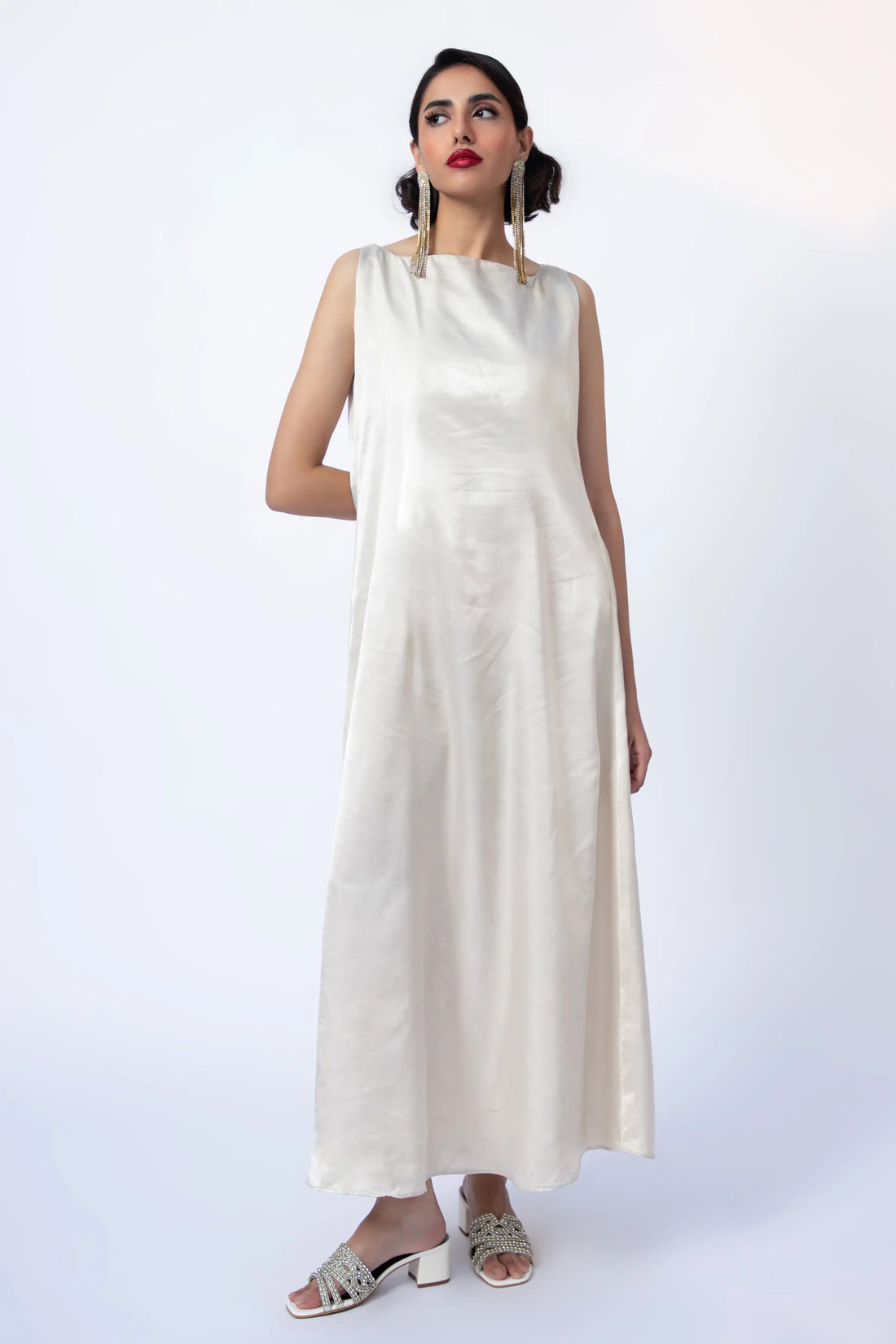 Elysian Gown Off White