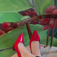Clara Heel Red