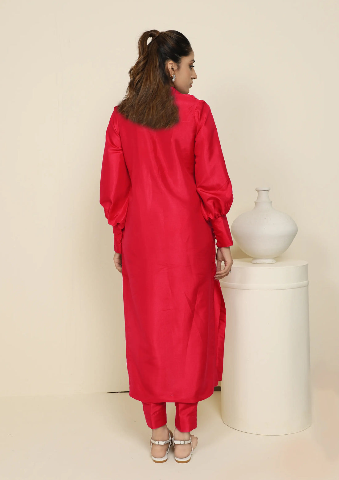 Celeste 2-Pc Outfit Red