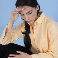 Sirena Full Sleeve Crop Top Yellow