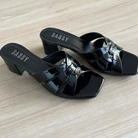 Tribute Heels patent Black