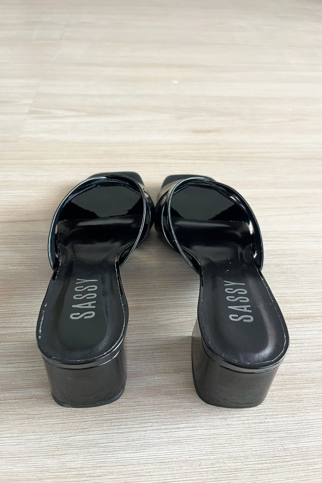 Tribute Heels patent Black