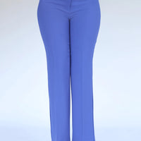 Zoe Straight Pants Blue