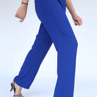 Zoe Straight Pants Ink Blue